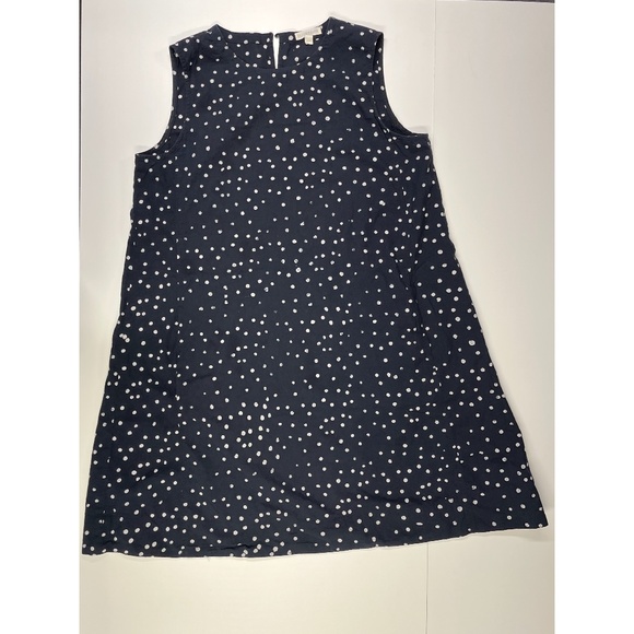 Eileen Fisher Black and White Dot Dress Size Medium EUC - Picture 1 of 5